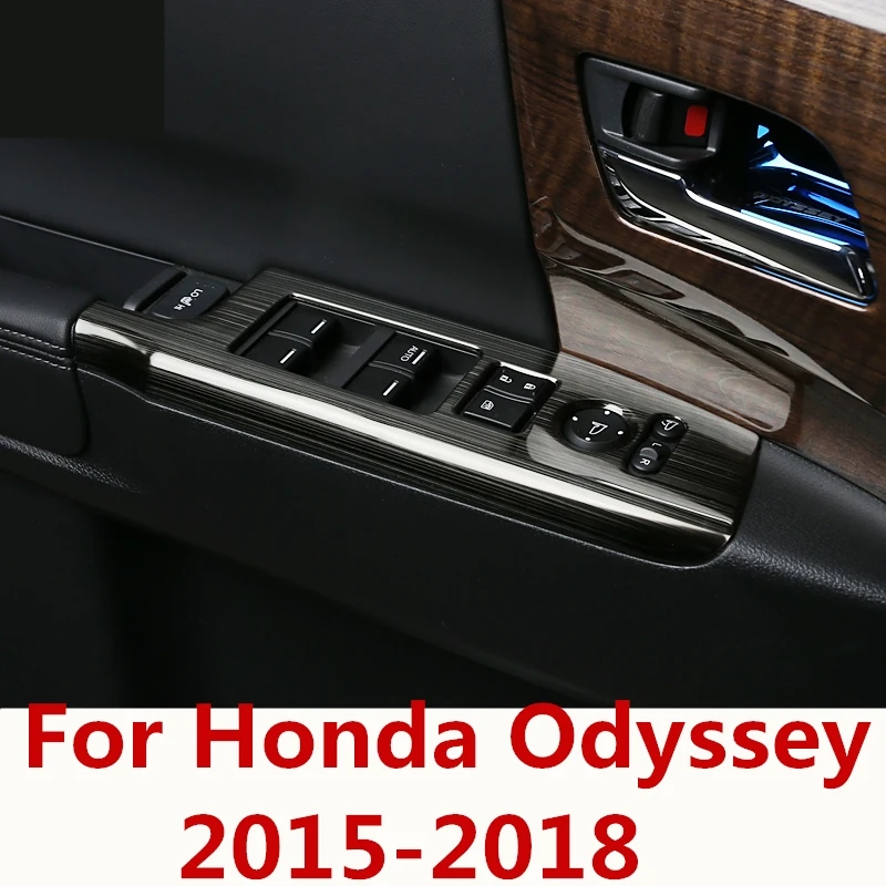 Для Honda Odyssey 2015-2018 Внутренняя дверь окно Лифт кнопка переключатель панель Крышка