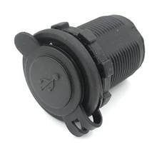 Dual USB Car Cigarette Lighter Socket 12V Charger Power Adapter Outlet Free Ship