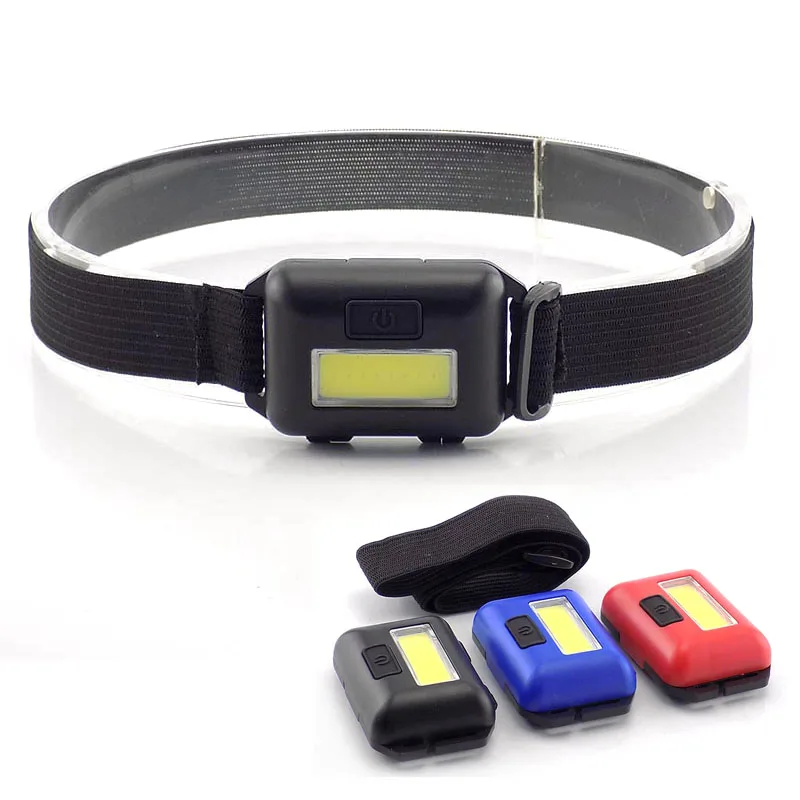Мини маленький COB налобный фонарь AAA батарея головной свет лампы факел лампе лобовая фара фонарик Фонарь hoofdlamp Рыбалка|Налобные LED-фонари|   | АлиЭкспресс