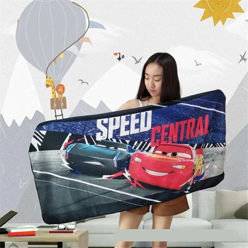 

Summer Bath Towel Beach Towel Cars The Avengers Iron Man Minnie Mickey Children Bath Towels Adult outdoor Camping Swimming