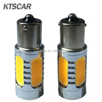 

Car lights, 2x Super Bright White yellow Red 7.5W LED SMD 1156 Ba15s S25 P21W Backup Reverse External Light Bulb
