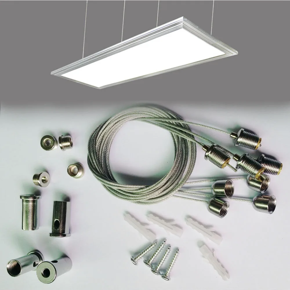 4x Steel Wire Accessories Steel Wire Line Ceiling Light Hanging