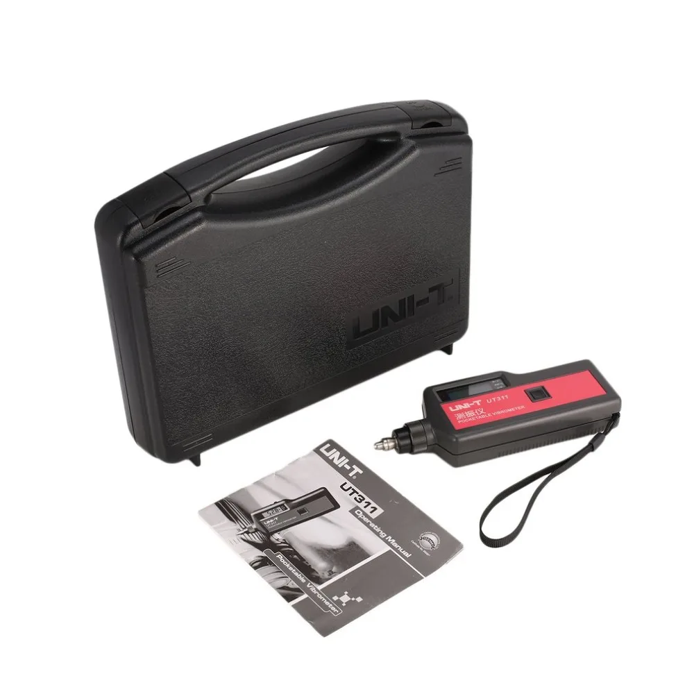 

UT311 High Precision Digital vibrometer Portable LCD Vibration Analyzer Tester Vibration frequency displacement