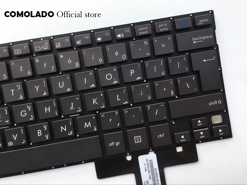 AR Arabic keyboard For ASUS UX32 UX32A UX32E UX32V UX32VD UX32K BX32 without frame keyboard AR Layout (2)