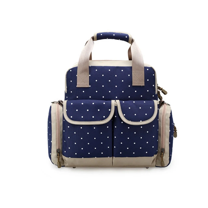 

Fashion Multifunction Large Capacity Cute Dots Diaper Bag Maternity Nursing Bag Mochila Maternidade Nappy Baby Travel Backpack