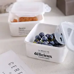 Пластиковая коробка для хранения в скандинавском стиле фруктовые закуски пластиковая коробка для хранения Crisper кухонный сортировочный