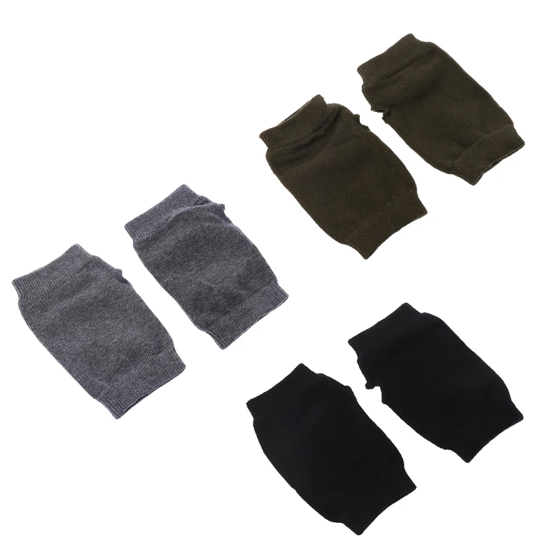 

Women Exquisite Knitted Gloves Crochet Fingerless Winter Warm Gloves Soft Mittens