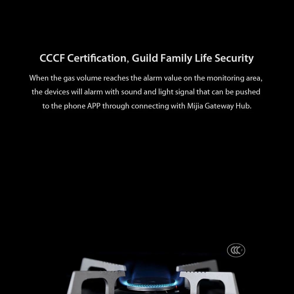 CCCF Certification Formaldehyde Detector Natural Gas Detector Gas Leakage Sensor With APP Remote Alarm Self Reminding Function