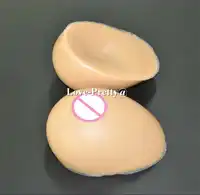 1200g/pair boobs crossdresser silicone body breast form pad prosthesis breast d cup breast form