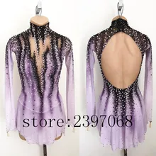 Figure Skating Dresses Girls Custom Ice Skating Dress Expensive Ice Skating Dress Women Competition Skating Skirt N57 black ice skating dress cheap black skating dress hot sale custom skating dress women cheap ice skating dress free shipping