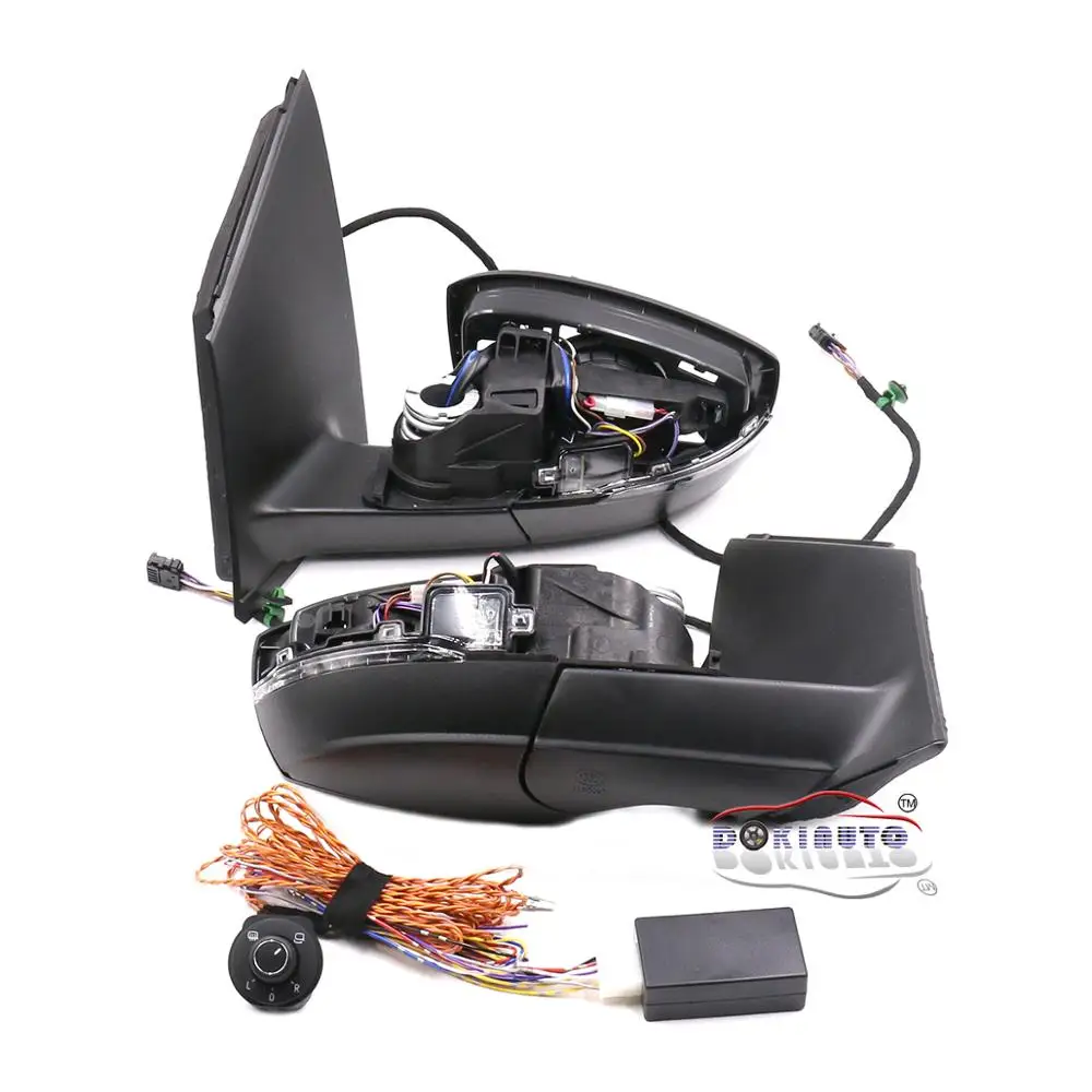 

Upgrade Auto folding Mirror automatic folding side mirror with turn signals For VW 2011-2013 6R POLO 2014- 6C NEW POLO