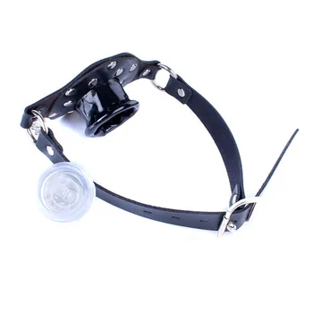 Janpanese Open Mouth Gag with Cover BDSM Slave Fetish Adult Game Erotic Sex Toy Bed Restraints Sex Products For Couples S&M Tool 4