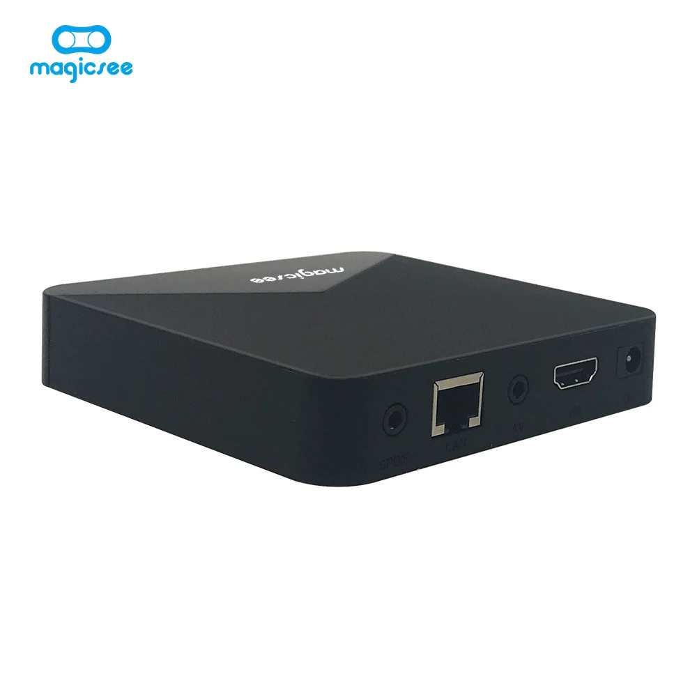 Умная ТВ приставка Magicsee N5 Amlogic S905X 2 4G/5G dual wifi Android 7.1.2 телеприставка Гб 16 100 м BT4.1
