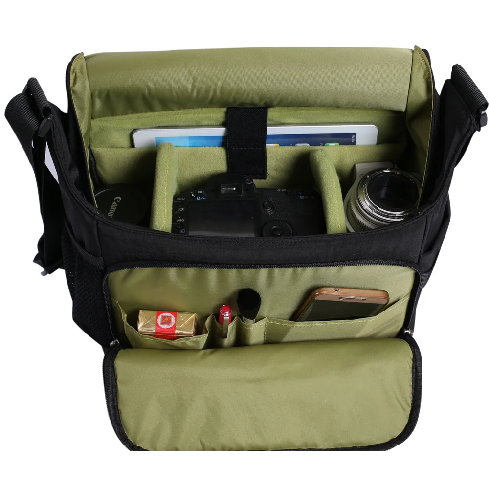 Водонепроницаемая сумка для камеры Одиночная сумка-мессенджер на ремне Фото сумка для Canon Nikon sony DSLR Открытый Чехол для цифровой камеры