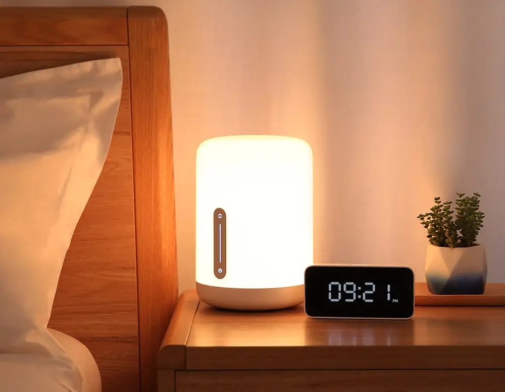 Прикроватная лампа Xiaomi Mijia 2 Smart Light Голосовое управление сенсорный переключатель Mi home app Светодиодная лампа для Apple Homekit Siri& xiaoai clock