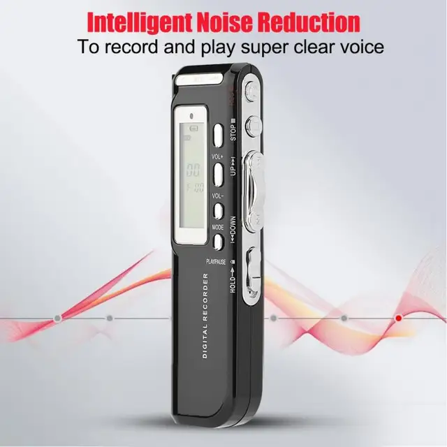 Digital Voice Recorder Pen Multi-language 8GB Memory Auto Recording Mini Audio Recorder Phone Call Recording
