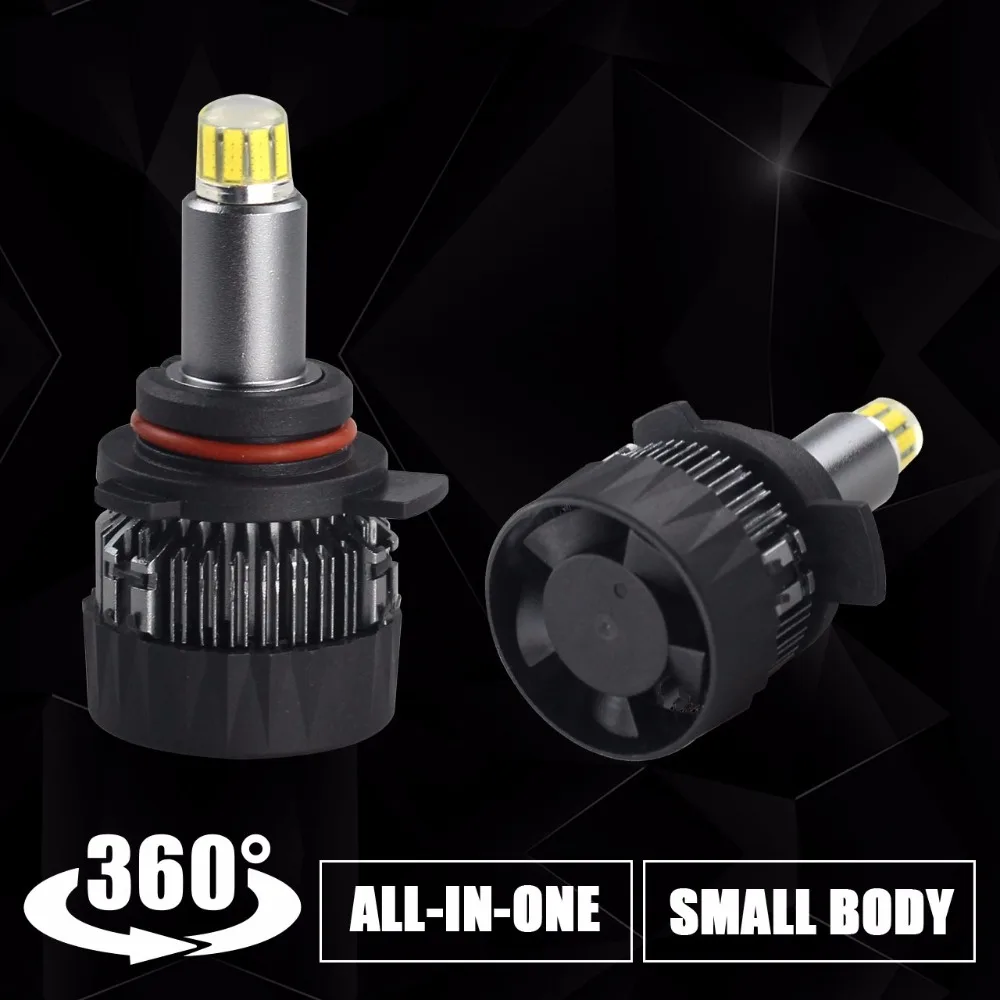

One-Body Auto Lamp 9012 HIR2 Led Bulb Kit 30W 12V Turbo Fan H7 Led Headlight For Car 9005 3D CSP Chip Led HB3 HB4 H11 Super Led