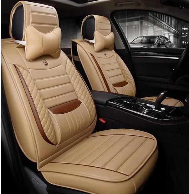 Best quality! Full set car seat covers for Ford Edge 5seats 2017 2009 breathable comfortable car