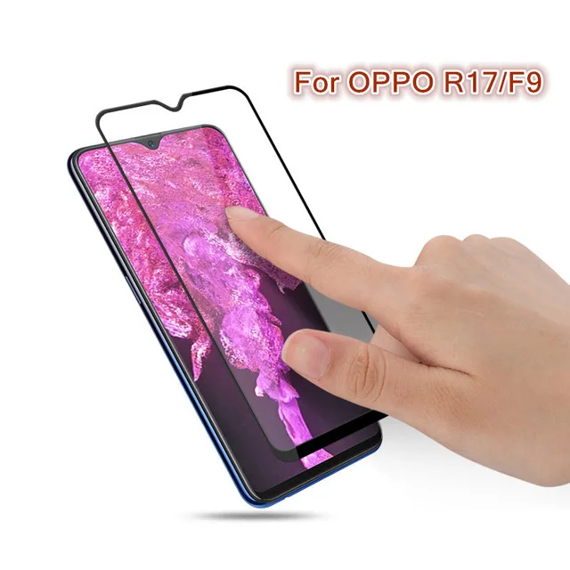 

3D Tempered Glass For OPPO R17 Pro Full Cover 9H Protective film Screen Protector For OPPO R17 F9