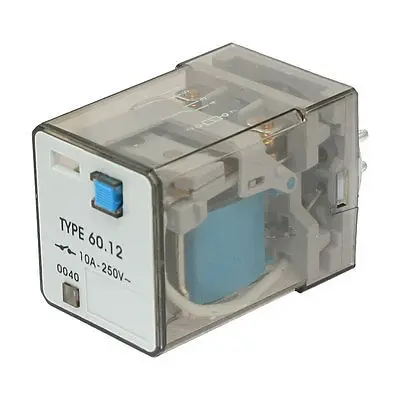 

60.12 Coil DC 12V 8 Pins DPDT High Power Electronmagnetic Relay Free Shipping