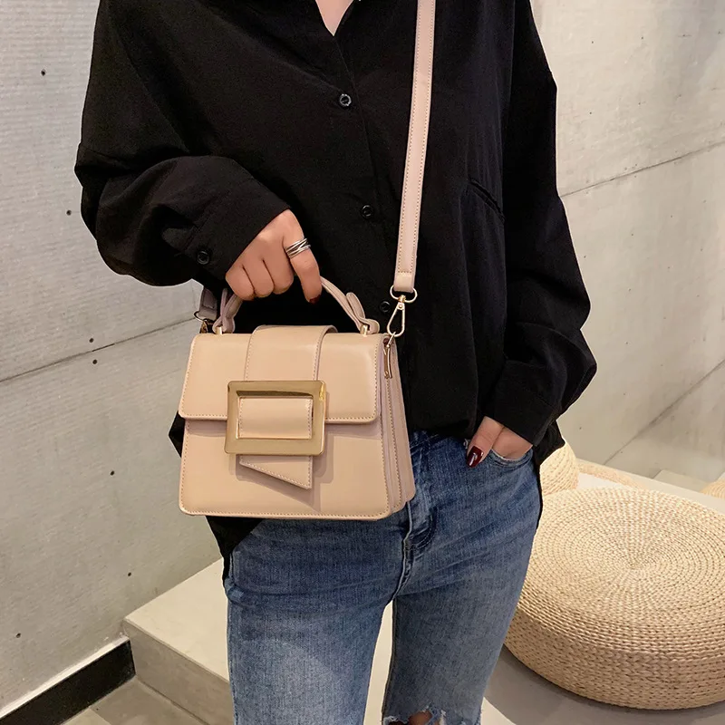 

British Fashion Women's Designer Purse and Handbag 2018 New High quality PU Leather Women Square bag Tote Shoulder Crossbody Bag