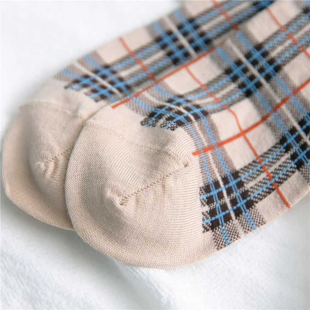 Новые стильные ретро английские клетчатые женские носки Panick socks fair maiden