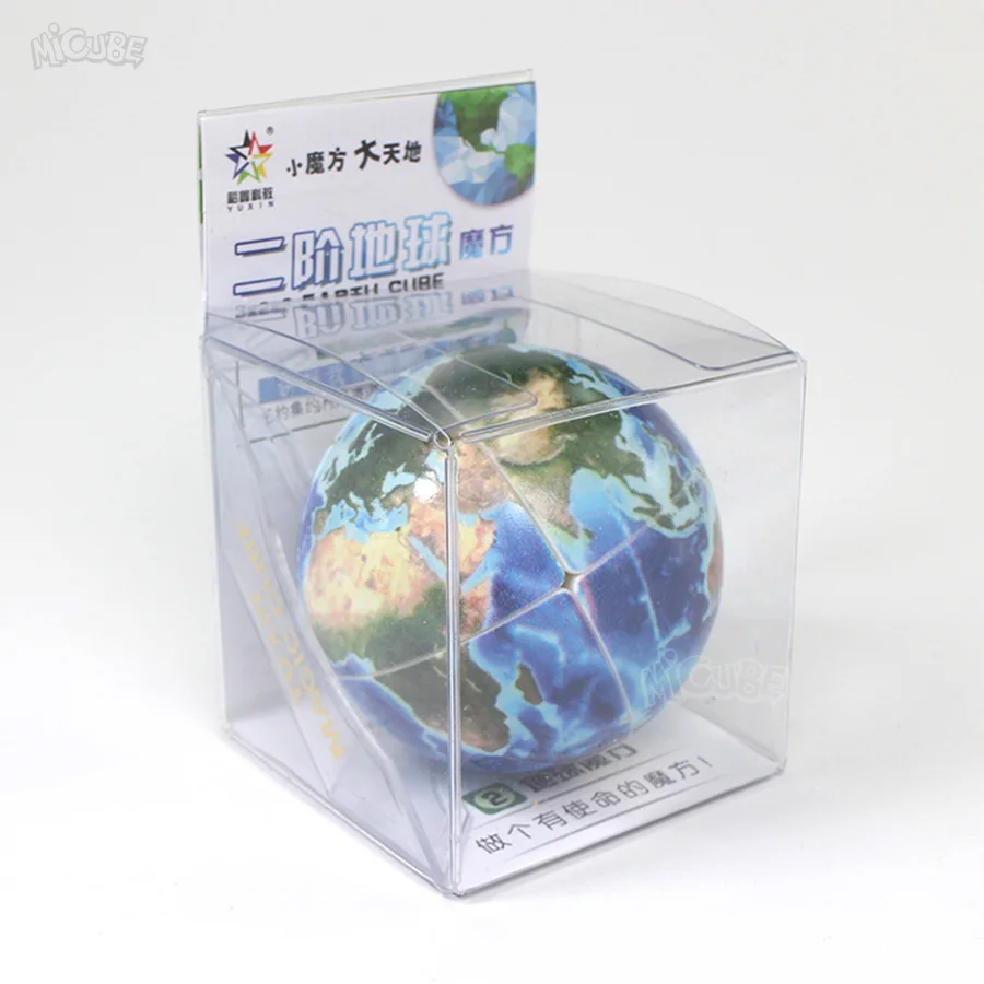 Micub Zhiesheng 2x2x2 земляной Куб Мультфильм магический специальный шар куб 2x2