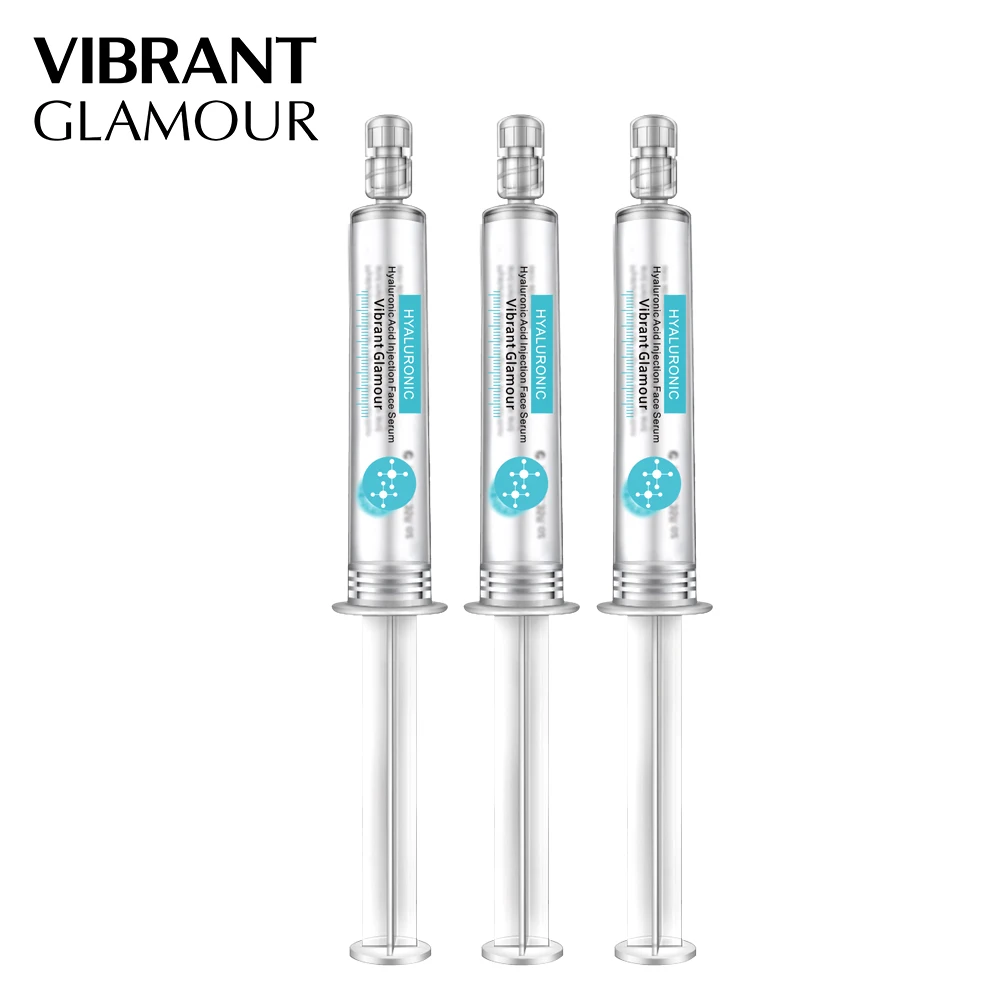 VIBRANT GLAMOUR Гиалуроновая кислота для лица Сыворотка отбеливающая увлажняющий