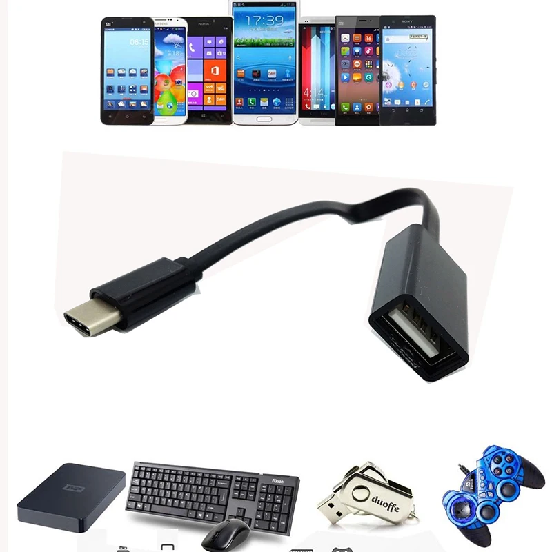USB 3 1 Type-C USB-C OTG кабель USB3.1 папа к USB2.0 Type-A Женский адаптер Шнур Новый | Электроника