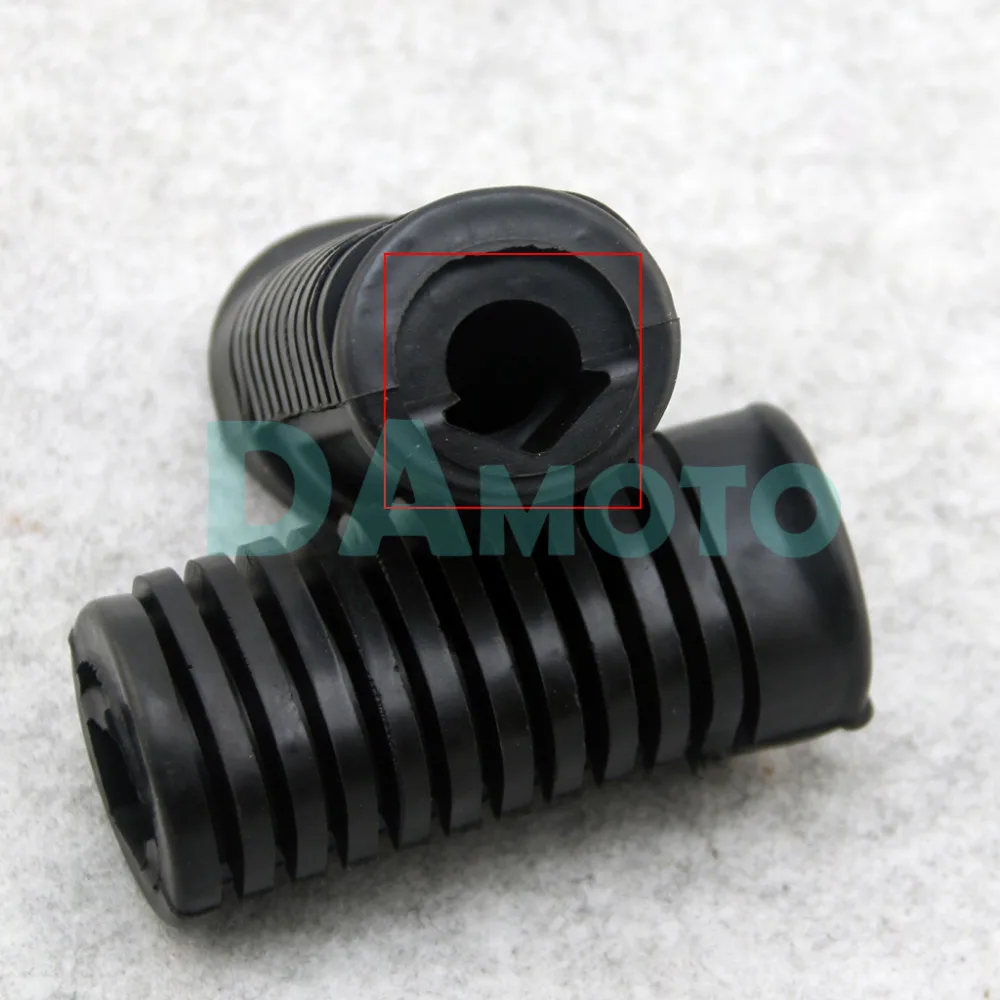 Buy 2x Motorcycle Footrest Rubber Pedal Foot Peg Cover