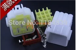 

2 sets Kit 16 Pin Way Waterproof Electrical Wire automotive Connector Plug 2.3 wire yl