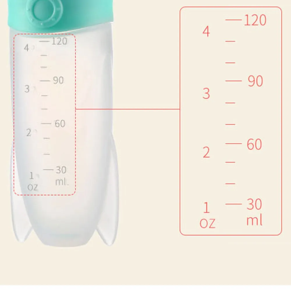 Mambobaby детская бутылочка для кормления, силиконовая детская ложка, BPA Free, здоровая питательная ложка для новорожденных