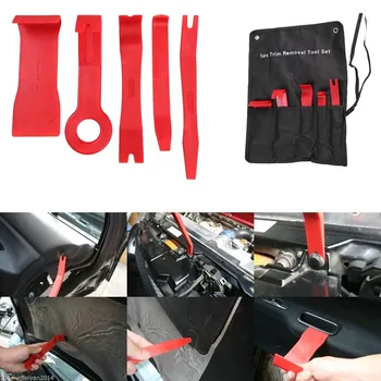 

5pcs/set Auto Car Audio Door Dash Tirm Panel Install and Removal Pry Tool NEW Maximum configuration Durable and practical 0.8
