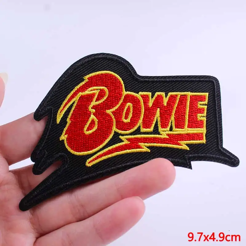 Punk Biker Patch Iron on Patches On Clothes Embroidered Letter Patches For Clothing Star Wars Patches Accessories Badges F