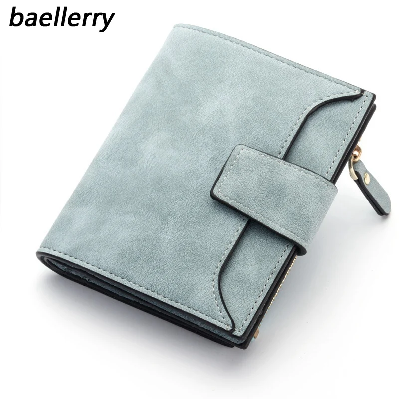 Baellerry Для женщин Бумажники модные кожаные короткие небольшой женский кошелек на
