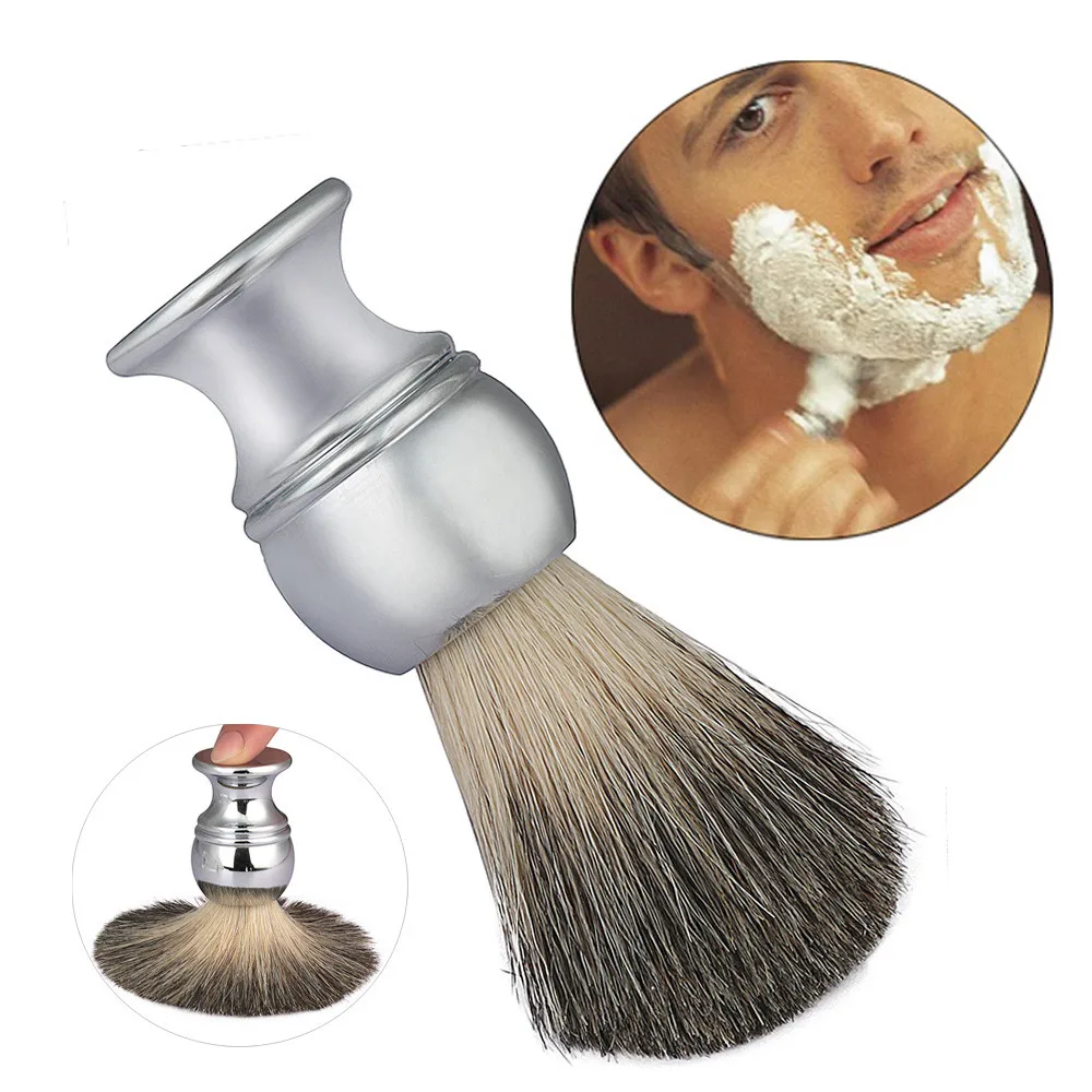 High quality 100 Pure Badger Hair Shaving Brush Alloy Handle Best