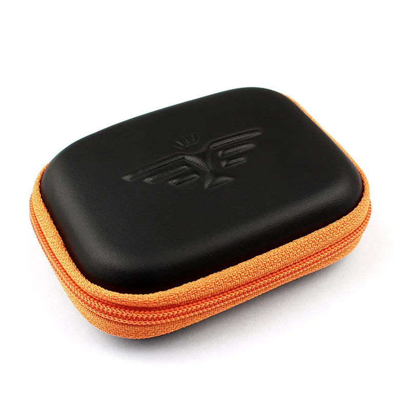 Headset Storage Box PU Case Wire Storage Box Cables Storage Container