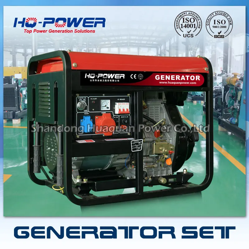 Сделано в Китае высокая производительность 7 кВт трехфазный 220 В генератор