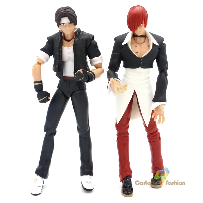 

The King of Fighters Street Fighter figma 094 Kyo Kusanagi figma 095 Iori Yagami PVC Action Figure Collectible Model Toy