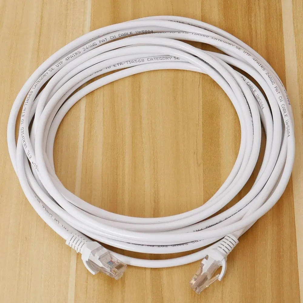 Новый сетевой кабель RJ45 Cat5 Ethernet LAN 5 м для PS Xbox ПК Интернет роутера коннектора