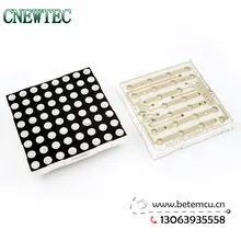 CPM23088BR 8x8 60.2mmx60.2 мм точка матрица 5 мм общий анод красный 12 шт./лот