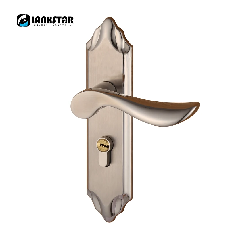 German Tech European Minimalist Wooden Door Stainless Steel Door Handle