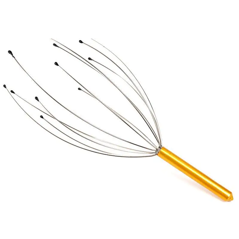 

New Multifunctional Anti-Stress Head Massager Relieve Paid Stress Release Massage Body Tool Set Home Office Use Health Care