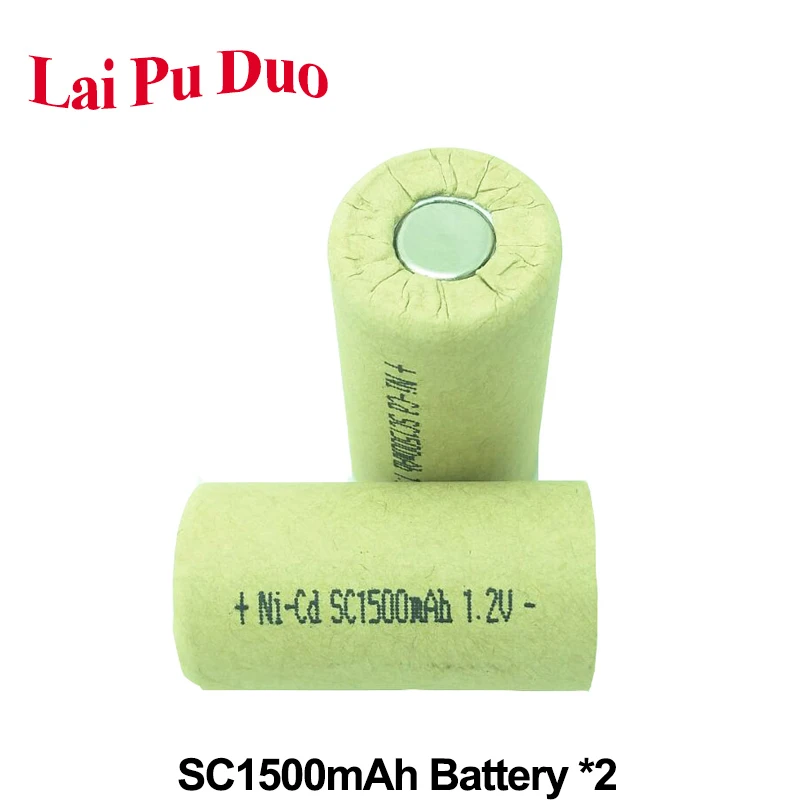 Аккумуляторная батарея SC1500mAh 1 2 В Ni CD 10 А разряд для Makita Bosch 21x42 мм упаковки в
