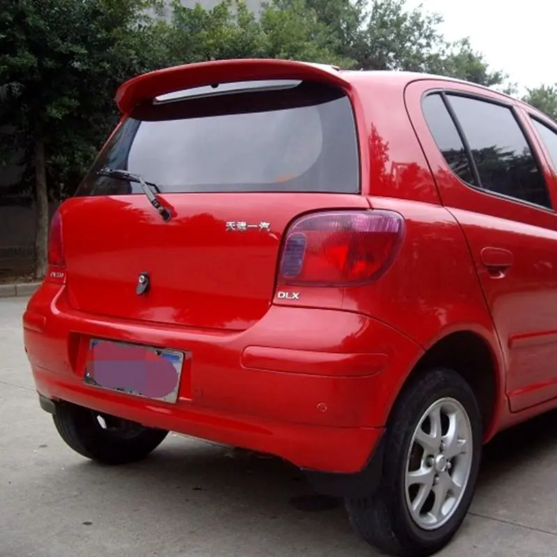 Используется для toyota vitz спойлер yaris/vitz с подсветкой высокого качества ABS Материал