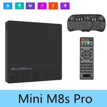 Original Set top font b Box b font Mini M8S PRO C Amlogic S912 Octa Core