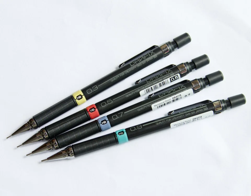 Зебра DM5-300 Черные милые механические/автоматические карандаши пластиковые Bona держатель для офиса школы принадлежности графитовый чертёжный рисунок