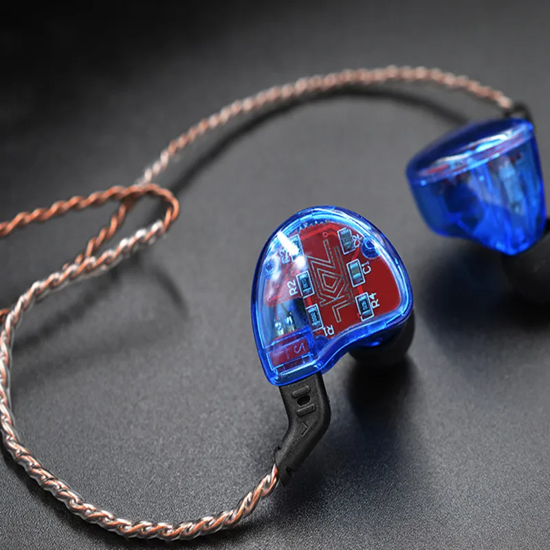 Оригинальный KZ ZS10 Hi Fi гибридные наушники проводной динамический Арматура