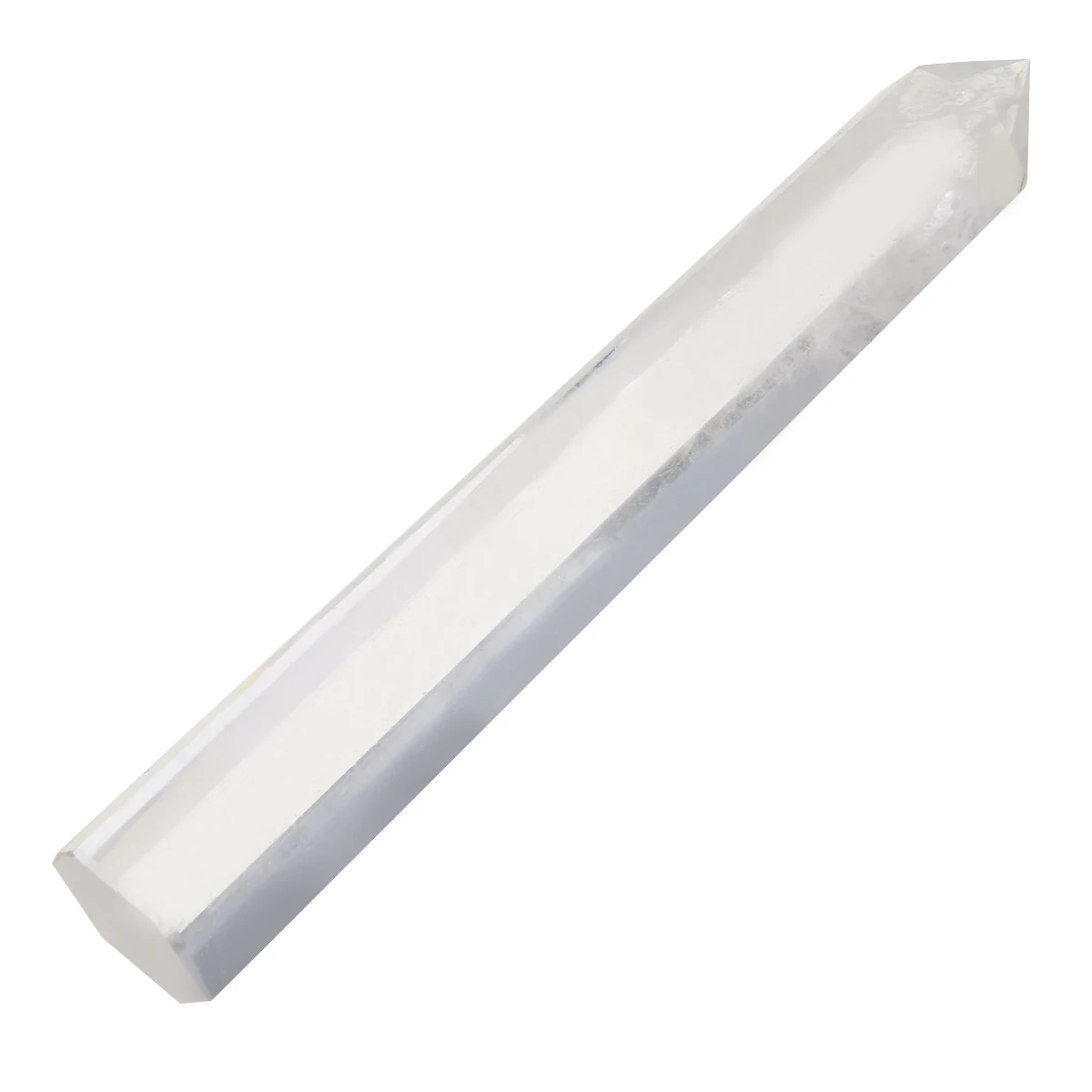 160mm New Natural Transparent Clear Quartz Crystal Point Healing Wand Gift Home Decor Crafts