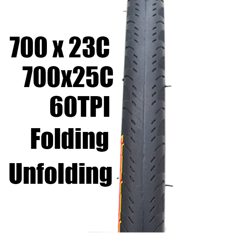 Складной гоночный велосипед Catazer 700 * 23C 25C 60TPI шины для дорожного велосипеда с